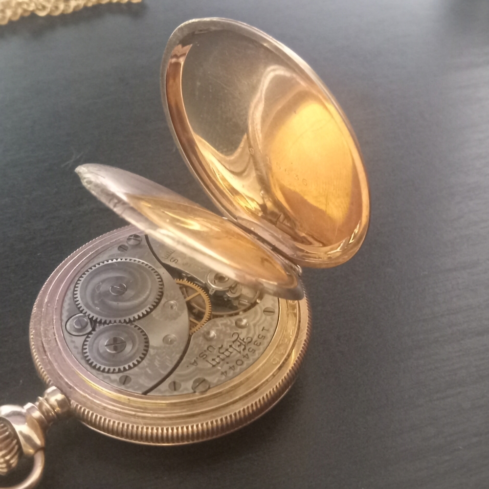 Early 1900s Elegant Elgin Vintage Pocket Watch